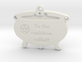 Cauldron Called by ~M. in White Natural Versatile Plastic