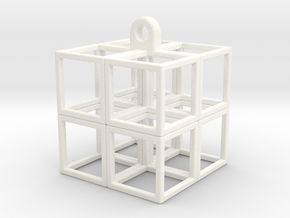 CubeCube in White Processed Versatile Plastic