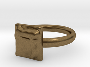 04 Dalet Ring in Natural Bronze: 5 / 49