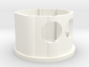 Holder - Dyson V7/V8 x1 Tool - Wall Mount in White Processed Versatile Plastic