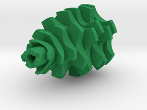 Pinecone tree in Green Processed Versatile Plastic