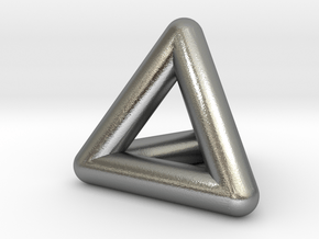 0278 Tetrahedron V&E (full color) in Natural Silver (Interlocking Parts)