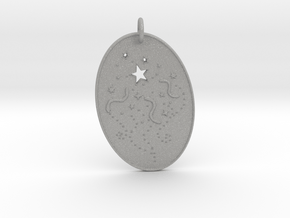 Shooting Stars 1 Pendant by Gabrielle in Aluminum