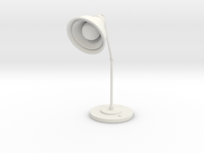 Lamp in White Natural Versatile Plastic: Large