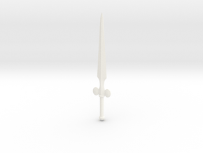 1/6 Cartoon Sword of the Royal Guard in White Processed Versatile Plastic
