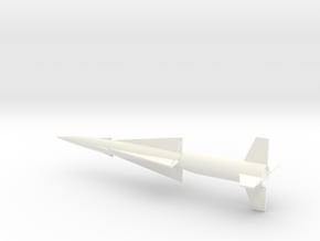 1/144 Scale Nike Ajax Missile in White Processed Versatile Plastic