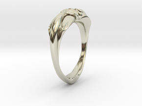Heartring Size 7 in 14k White Gold