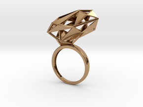 The Matrix Ring in Polished Brass: 5.5 / 50.25
