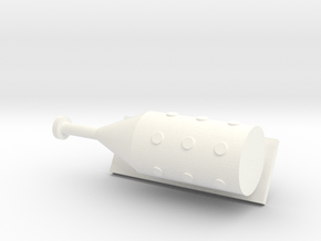 1/72 Scale BLU-82 Daisy Cutter Bomb in White Processed Versatile Plastic