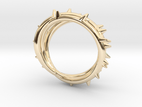 Rose Thorn Ring - Sz. 5 in 14K Yellow Gold