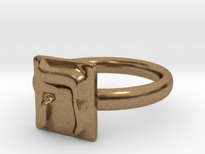 05 He Ring in Natural Brass: 7 / 54