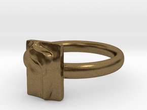 06 Vav Ring in Natural Bronze: 7 / 54