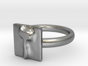07 Zayn Ring in Natural Silver: 7 / 54