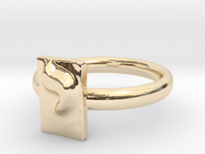 10 Yod Ring in 14K Yellow Gold: 7 / 54
