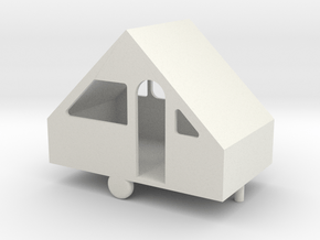 Desktop A-Frame in White Natural Versatile Plastic