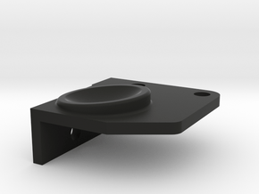 WoodenBoxCar-PolePocketL in Black Natural Versatile Plastic