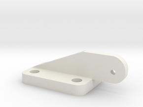 Bell 407 Replacement Hinge in White Natural Versatile Plastic
