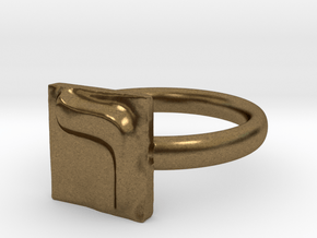 20 Resh Ring in Natural Bronze: 7 / 54