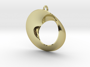 Mobius  in 18k Gold Plated Brass
