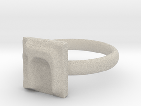 22 Tav Ring in Natural Sandstone: 11 / 64