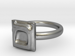 24 Mem-sofit Ring in Natural Silver: 7 / 54