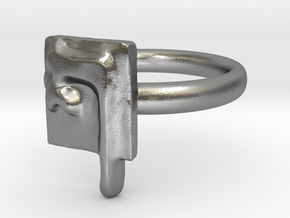 26 Pe-sofit Ring in Natural Silver: 7 / 54