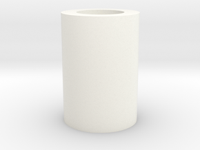 Toilet Paper in White Processed Versatile Plastic