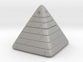 Pyramide Enlighted in Aluminum