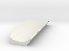 1/50 Cat D8r Angle Blade in White Natural Versatile Plastic