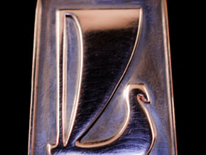 Lada Pendant in Polished Silver