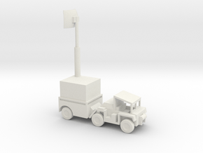 1/144 Scale M561 Gama Goat Radar in White Natural Versatile Plastic