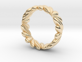 Drops Ring | 3 sizes in 14K Yellow Gold: 7 / 54