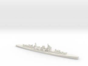 1/3000 IJN Projected Never Were AA Cruiser in White Natural Versatile Plastic