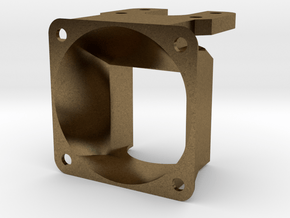 40mm fan shroud For E3D Lite6 / Kossel in Natural Bronze