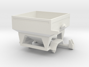 Weigh Wagon in White Natural Versatile Plastic