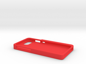 iPhone 7 case with headphone connector holder in Red Processed Versatile Plastic