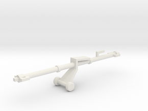 1/72 Scale Aircraft Tow Bar in White Natural Versatile Plastic