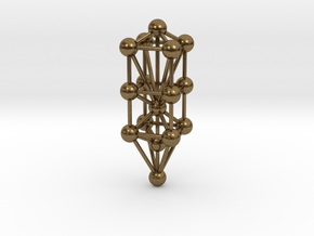 3D Tree Of Life 1.75" in Natural Bronze