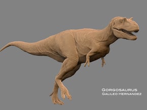 Gorgosaurus1:35 v1 in White Natural Versatile Plastic