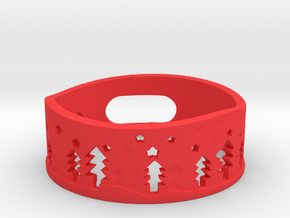 Amazon Dot Christmas Case in Red Processed Versatile Plastic