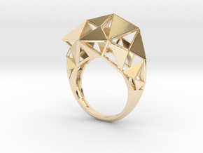 Meshed Up Ring in 14K Yellow Gold: 6.75 / 53.375