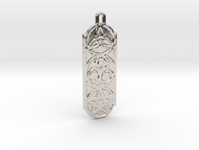 Symbols 2 by ~M. Keychain in Platinum