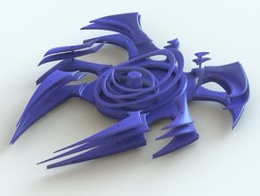 3D Dimir Logo in Blue Processed Versatile Plastic