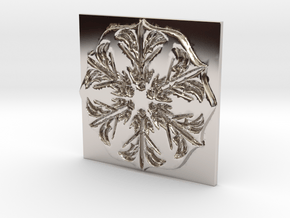 Snowflake in Platinum: Extra Large