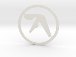 Aphex Twin Ornament in White Natural Versatile Plastic