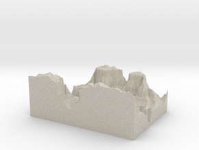 Model of Colorado River in Natural Sandstone