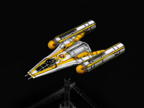 R5 Clone Wars Y-wing Variant 1/270 in Smoothest Fine Detail Plastic