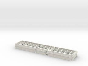 1:87 2 X 40 Plattform Container Holzboden in White Natural Versatile Plastic