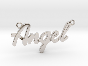 Angel Pendant in Platinum