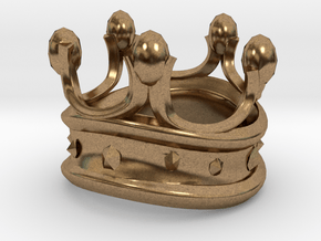 KING Small in Natural Brass